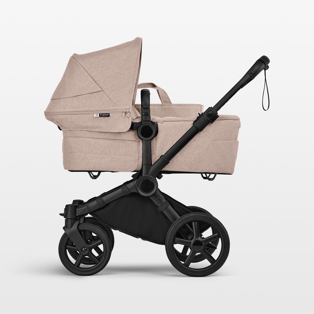 Bugaboo Donkey 6 Single Complete Desert Taupe Melange with Black Frame Baby Stroller