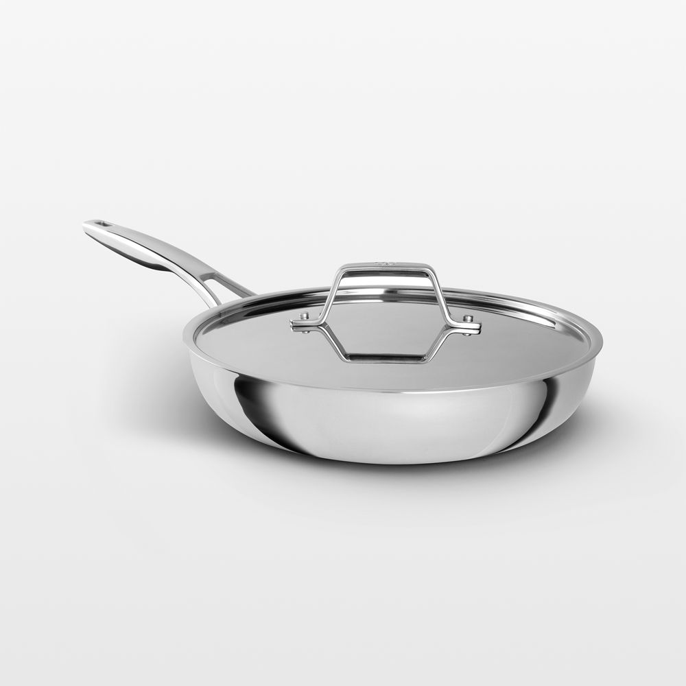 Calphalon Premier Ceramic Nonstick Macaron 10" Fry Pan with Stainless Steel Exterior