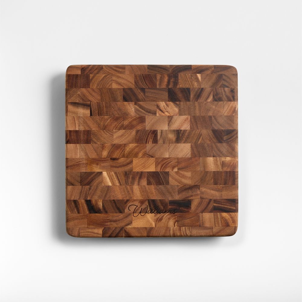 Square End Grain Cutting Board