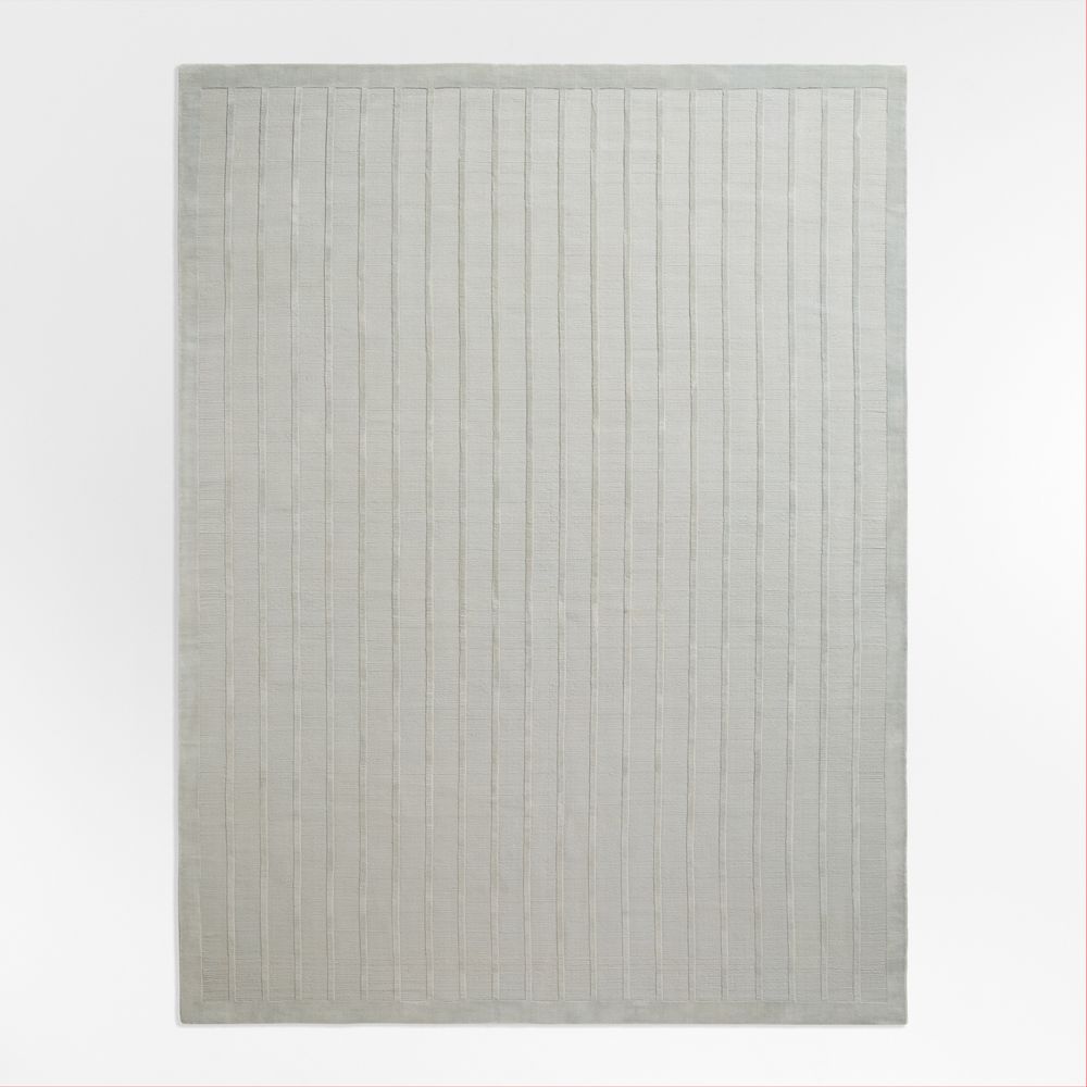 Chelsea Wool Handwoven Light Blue Rug