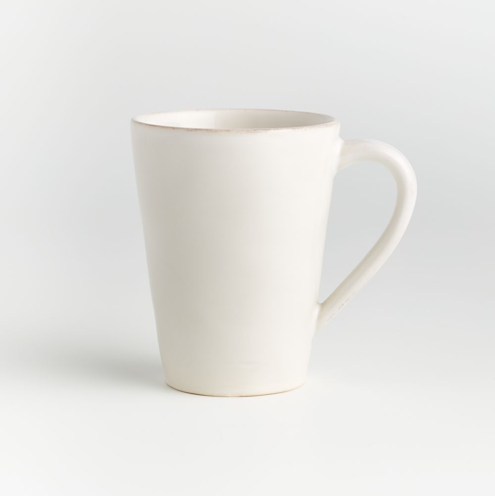 Marin 12-oz. White Stoneware Mug