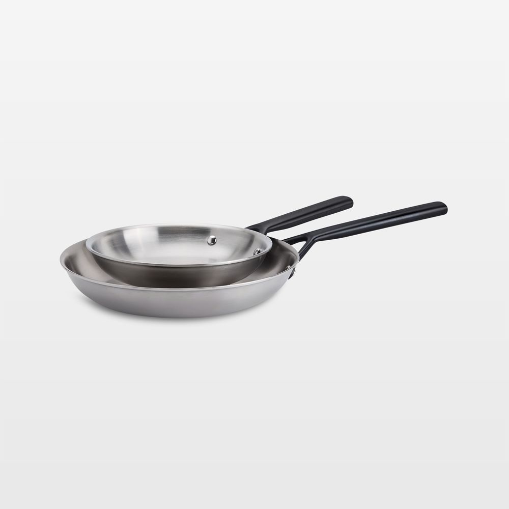 ZWILLING Milano 8" and 10" Stainless Steel Fry Pans Set