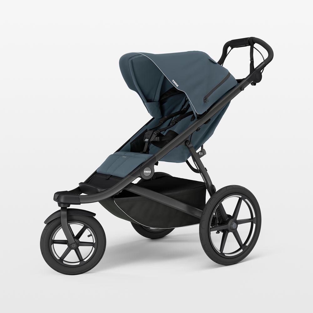 Thule Urban Glide 3 Dark Slate All Terrain Stroller with Magnetic Buckle