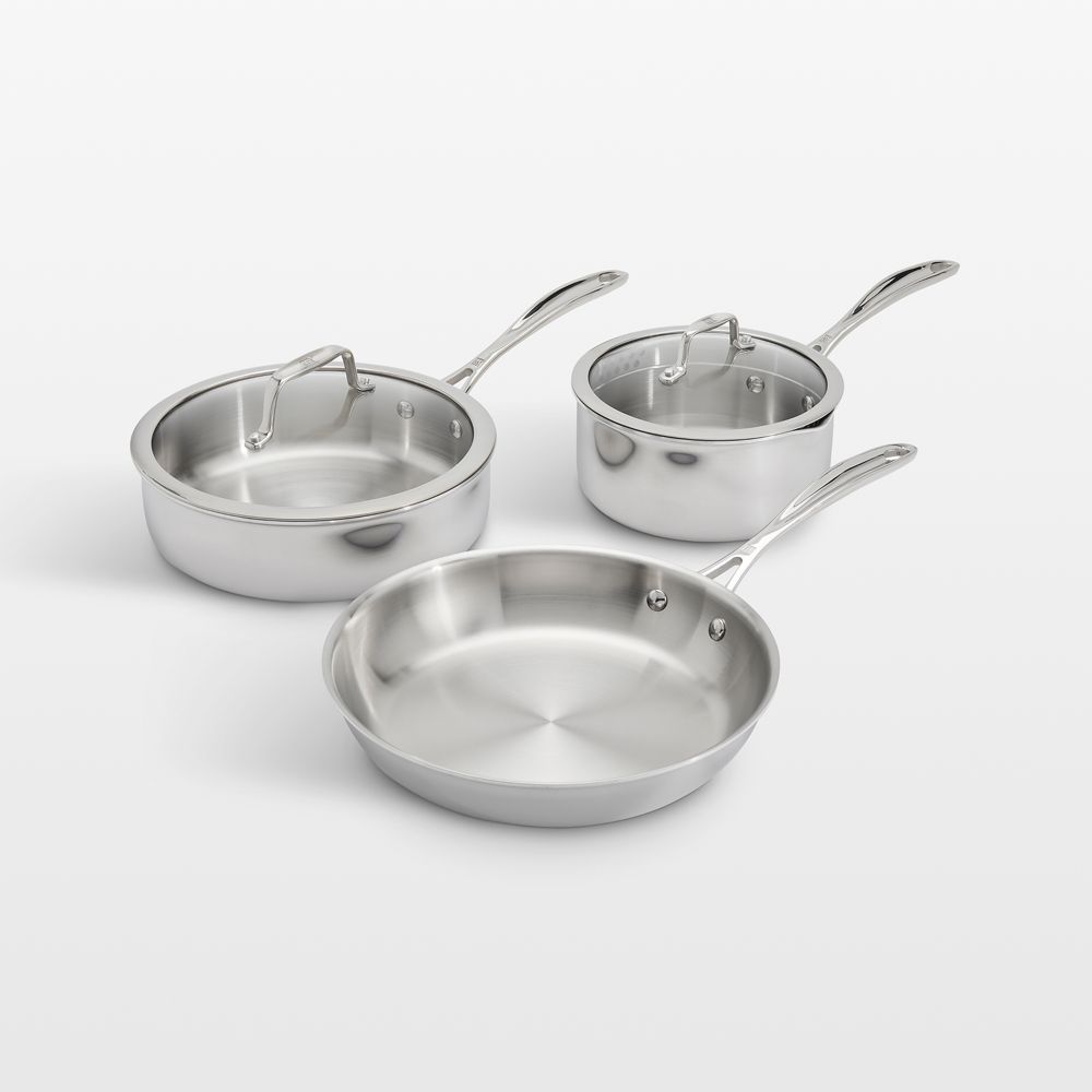 ZWILLING J.A. Henckels Clad Xtreme Stainless Steel 5-Piece Cookware Set