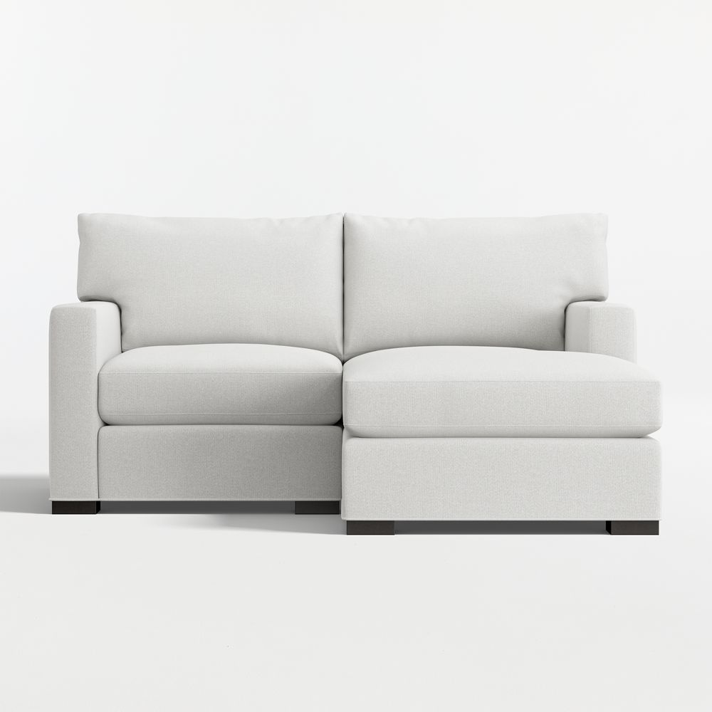 Axis 2-Piece Small Space Sectional Sofa with Chaise Lounge