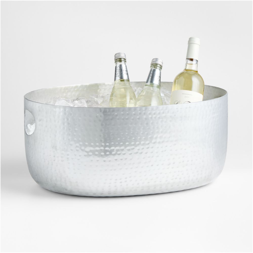 Bash Silver Beverage Tub