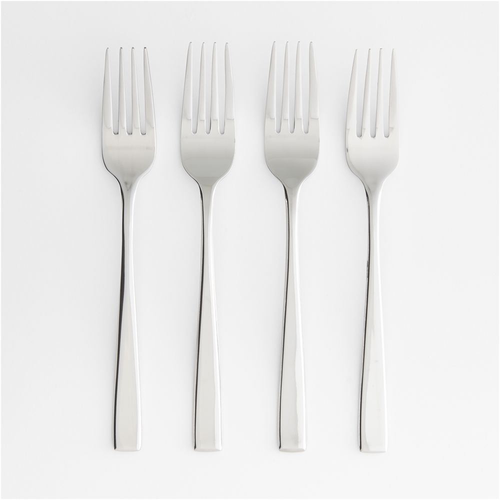 Aspen Mirror Salad Forks, Set of 4