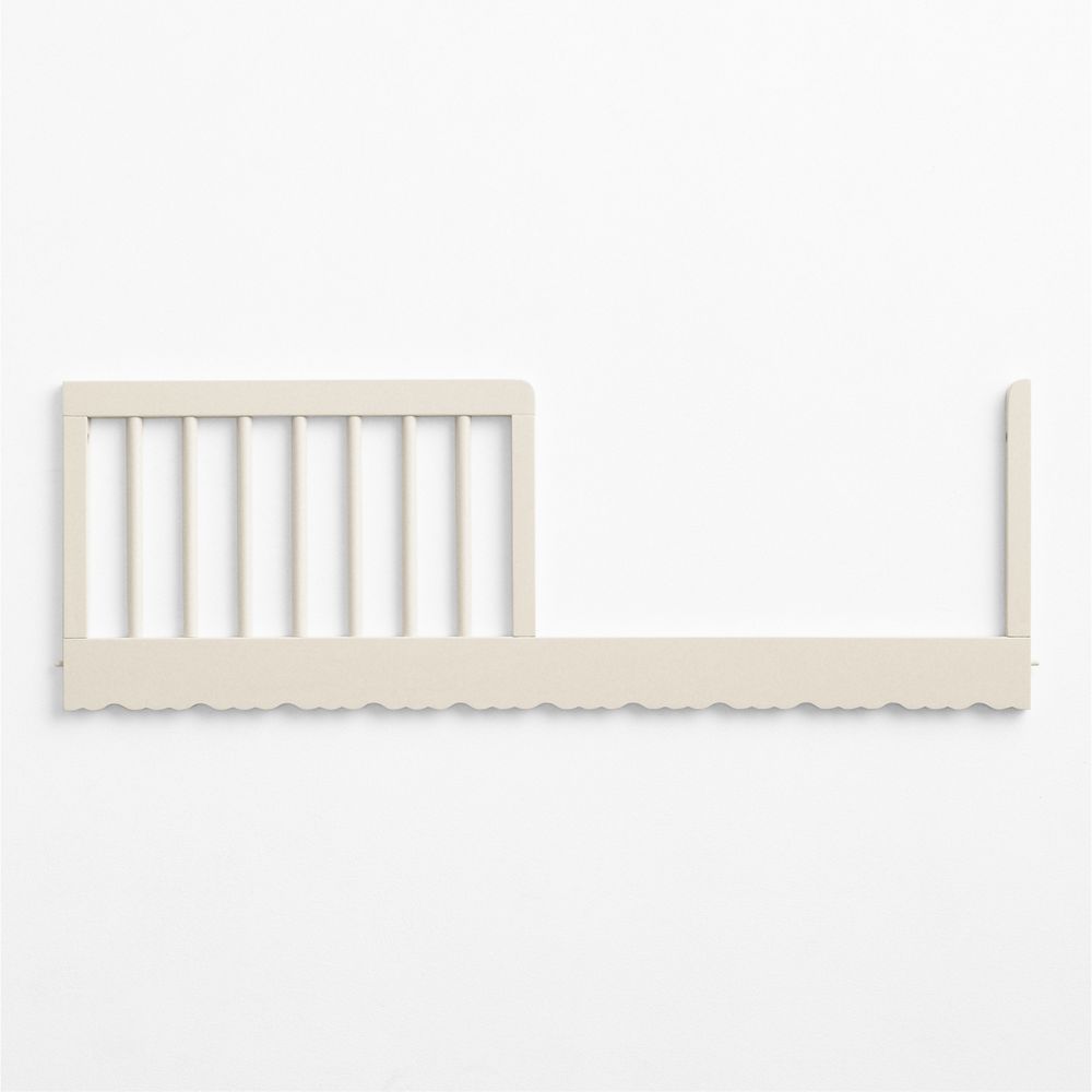 Beatrix Linen Wood Toddler Bed Rail
