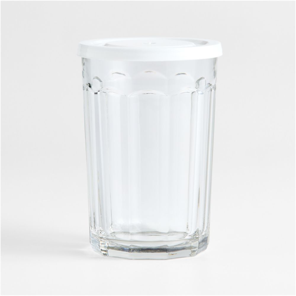 Large 19.9-Oz. Working Glass with Lid