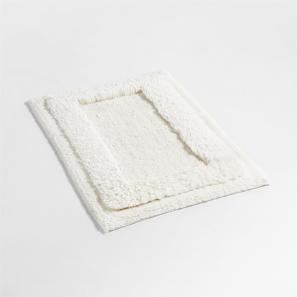 Raffee Fluffy Cotton Bath Mats