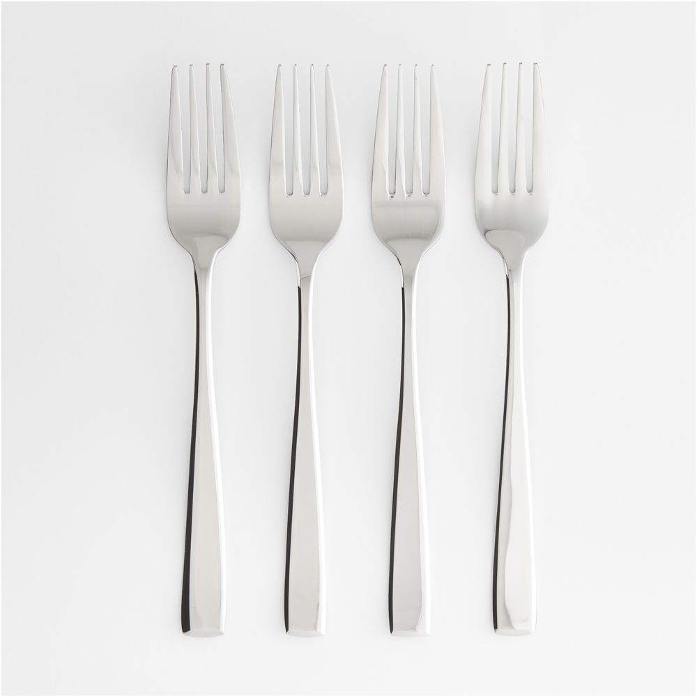Aspen Mirror Dinner Forks, Set of 4
