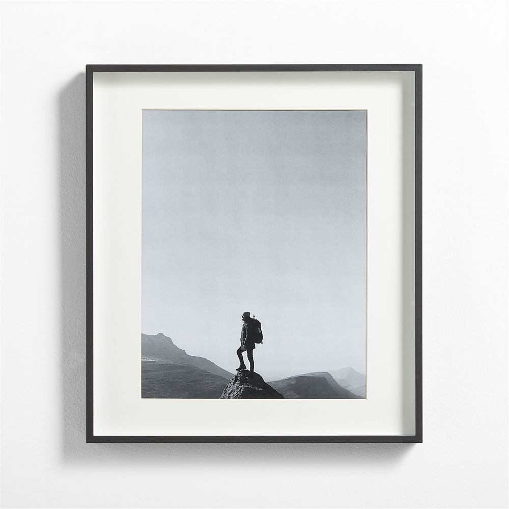Brushed Black 11x14 Picture Frame