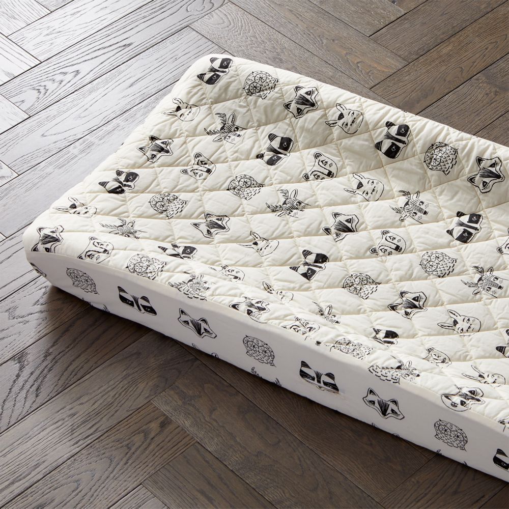 Stay Cool Roxy Marj Woodland Animal Changing Pad Cover