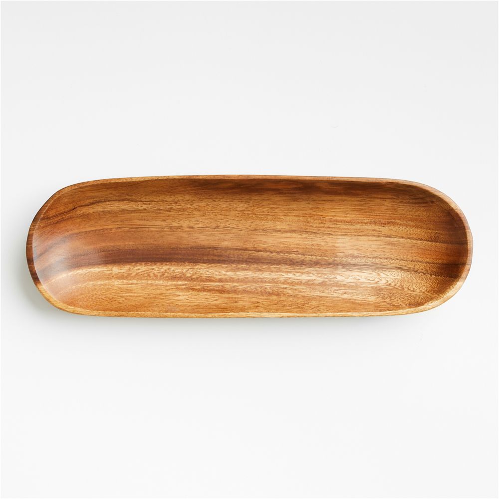 Tondo Acacia Oval Platter