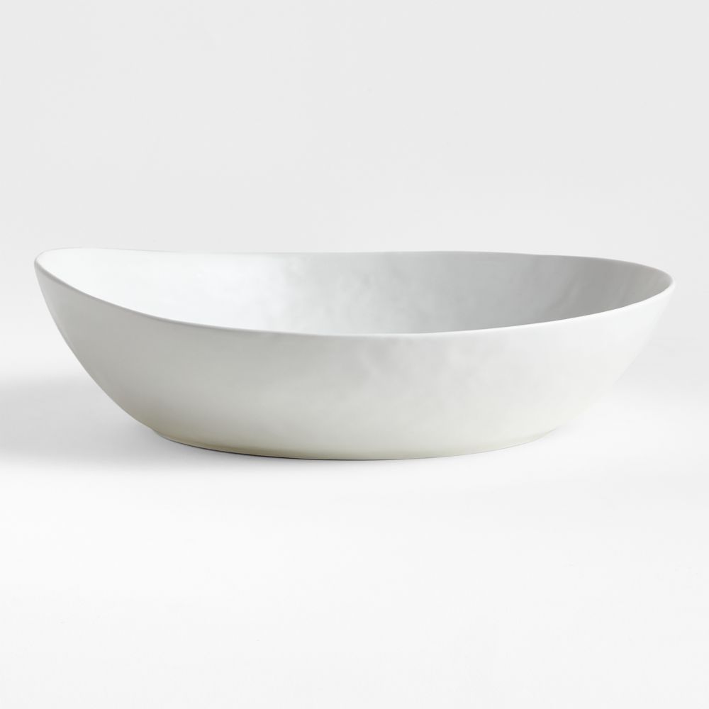 Mercer Matte White Porcelain Serving Bowl