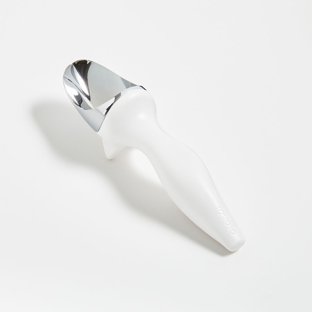 Tovolo Tilt-Up White Ice Cream Scoop