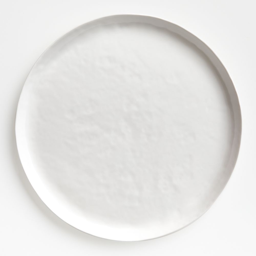 Mercer Matte White Porcelain Round Platter