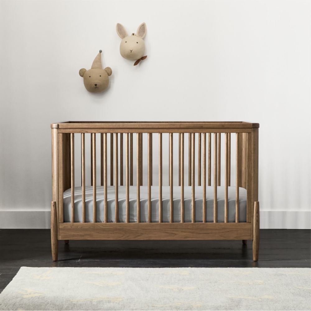 Bodie Flax Wood Convertible Crib