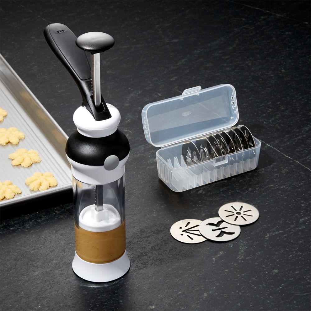 OXO Cookie Press with Disk Storage Case