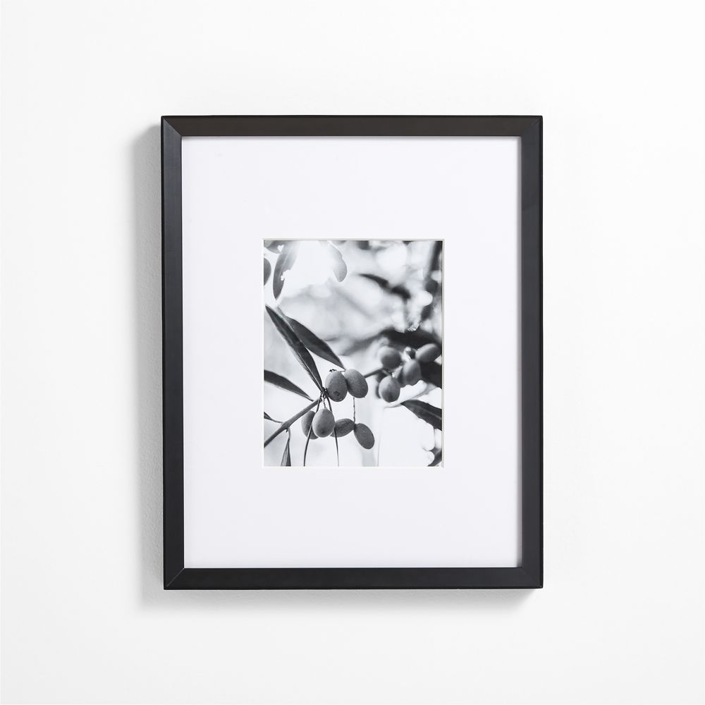 Icon Wood 8x10 Black Wall Picture Frame