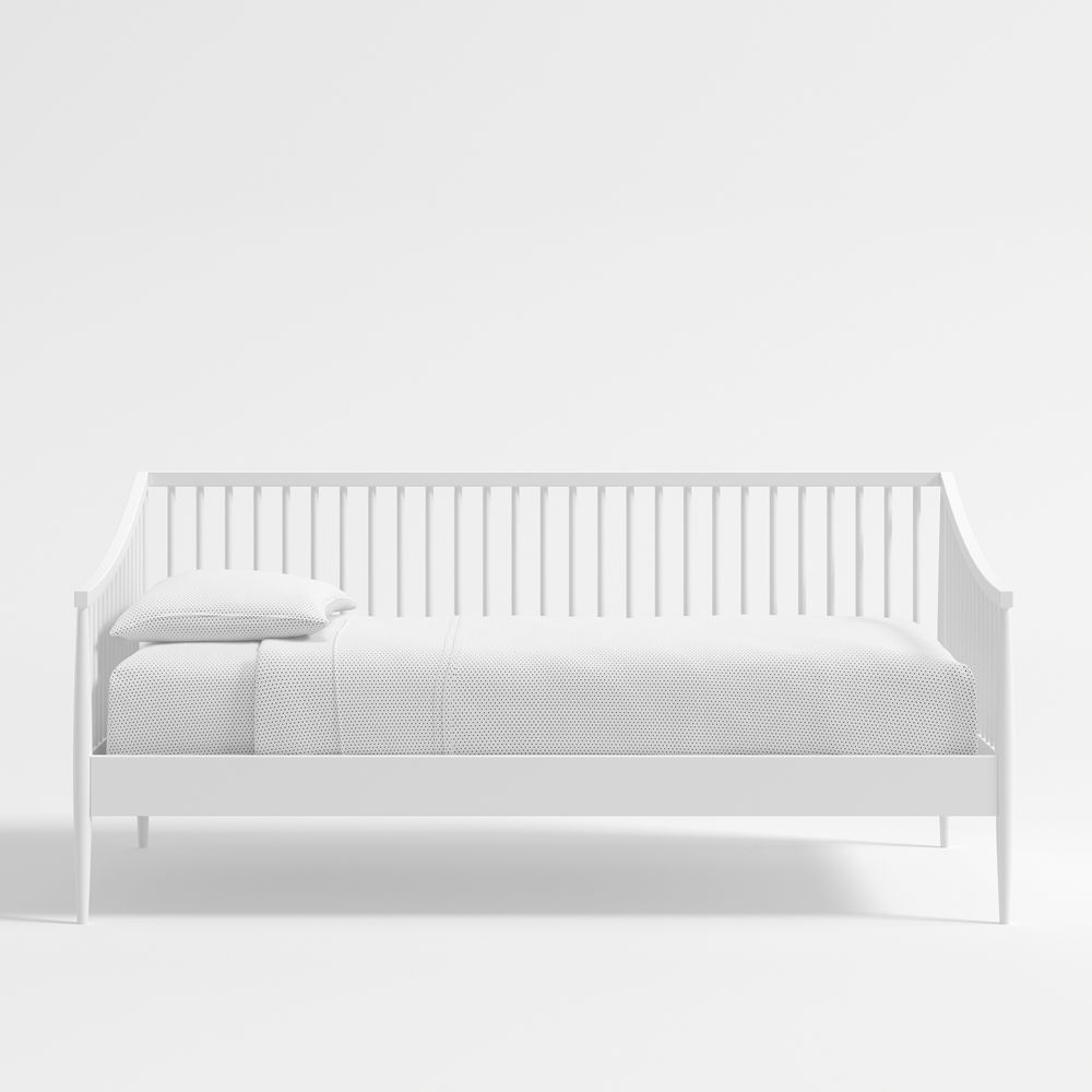 Hampshire Spindle Kids White Daybed