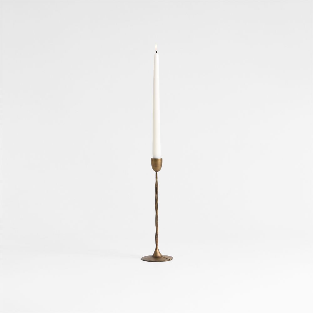 Barteau Brass Taper Candle Holders