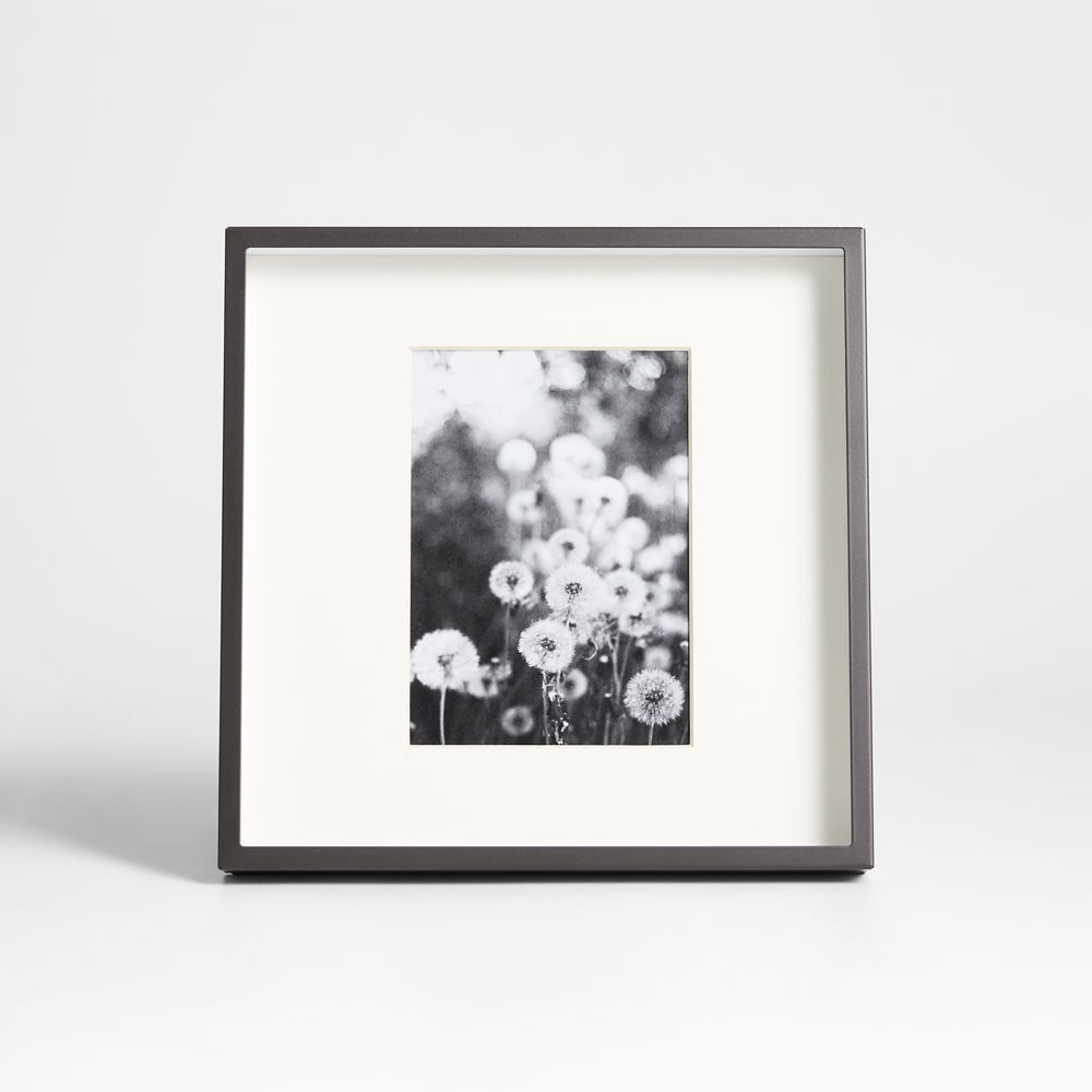 Brushed Black 5x7 Picture Frame