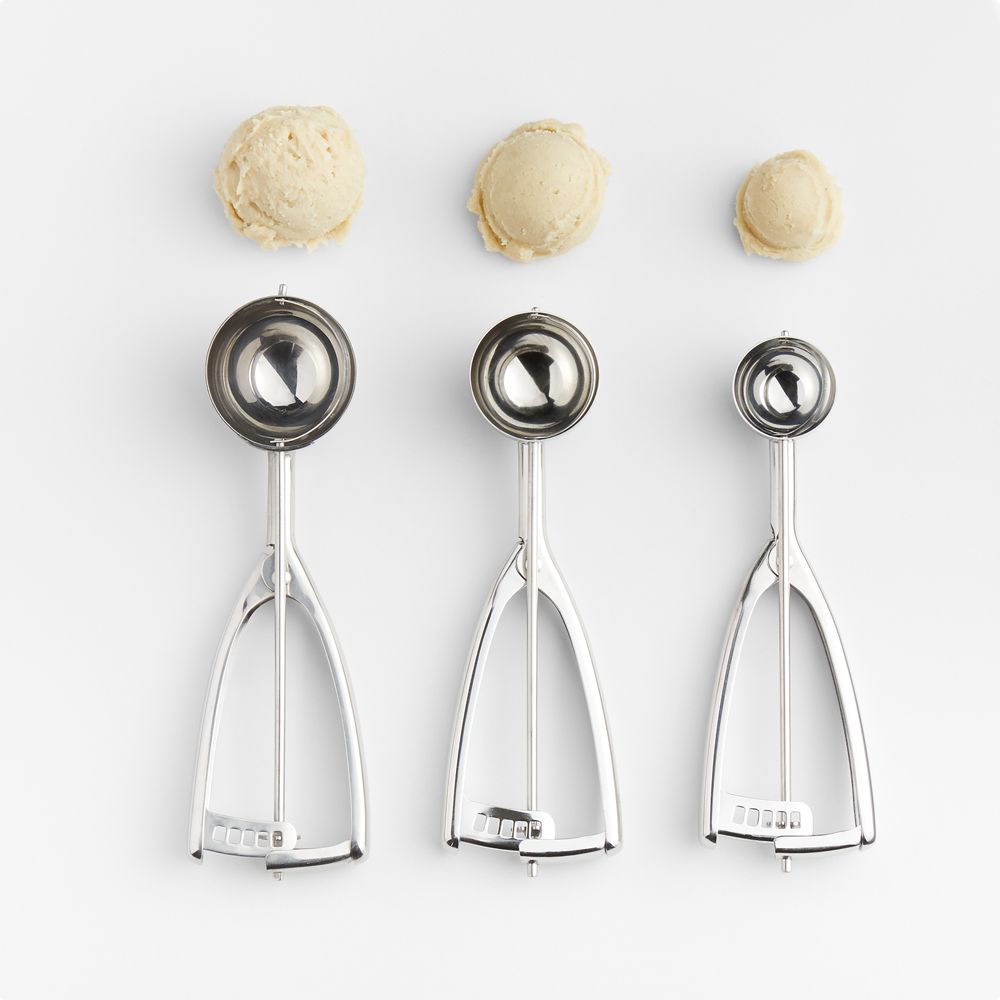 Crate & Barrel Cookie Dough Scoops, Set of 3