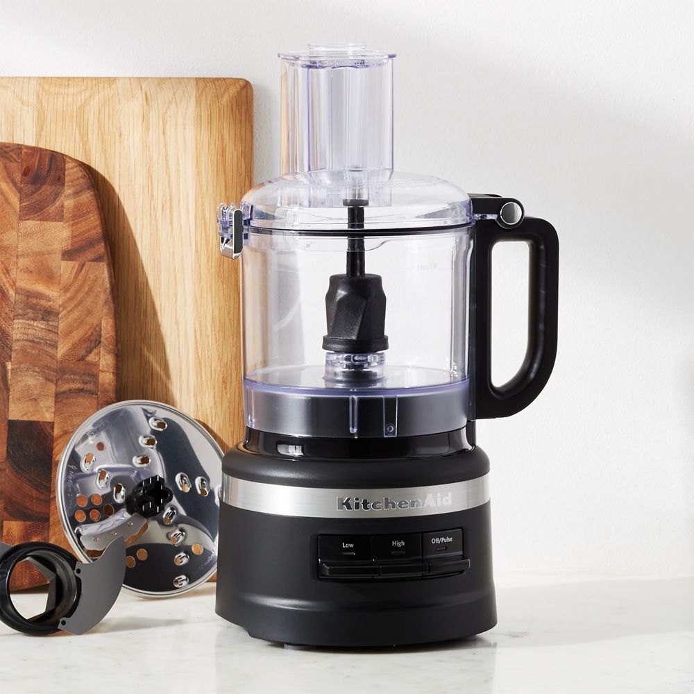 KitchenAid Matte Black 7-Cup Food Processor