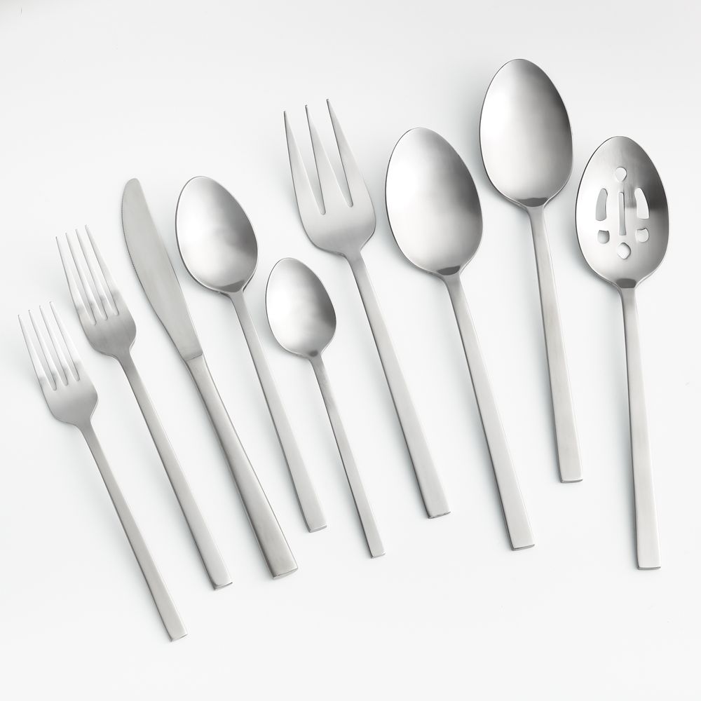 Hudson Satin 52-Piece Flatware Set