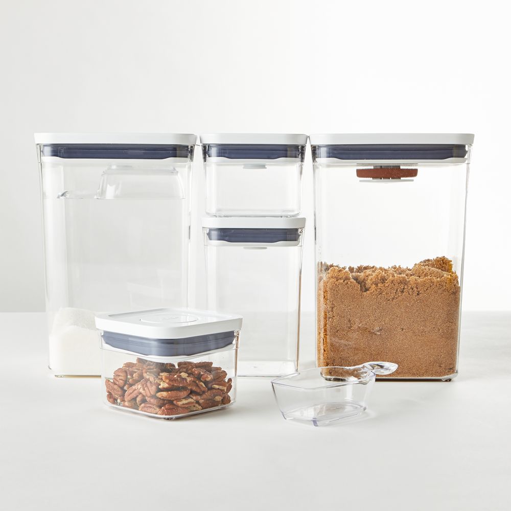 OXO POP 8-Piece Airtight Baking Container Set