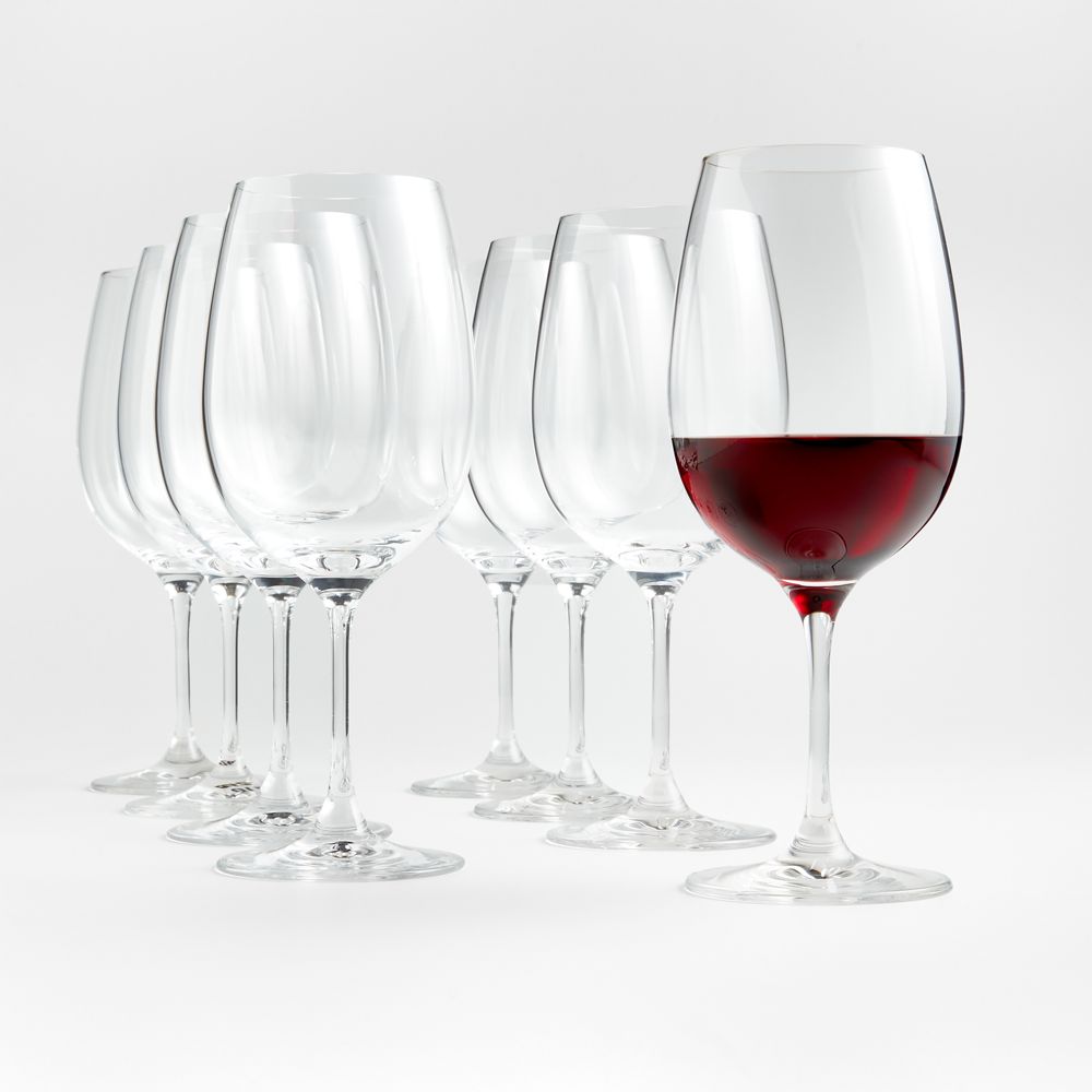 Aspen All Purpose Big Wine Glasses, Set of 8