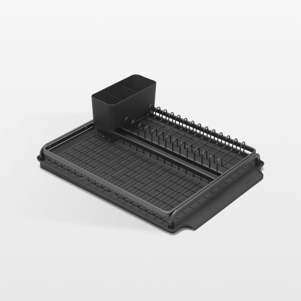 Brabantia Large Sinkside Dish Drying Rack, Dark Grey