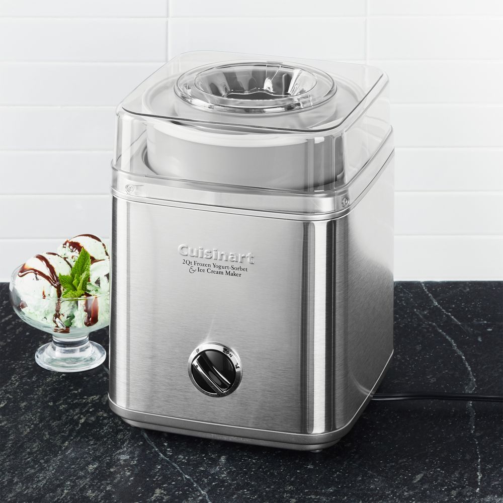 Cuisinart Pure Indulgence 2-Quart Frozen Yogurt, Sorbet and Ice Cream Maker