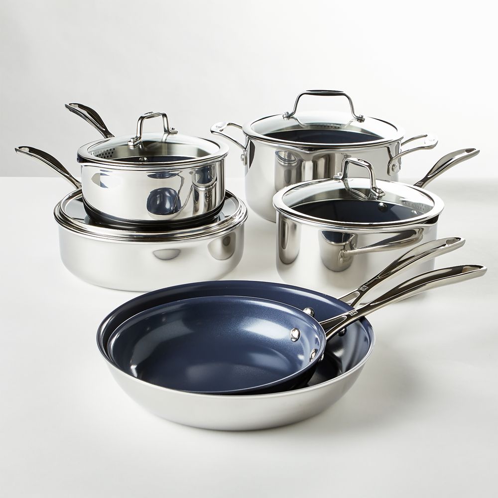ZWILLING J.A. Henckels Clad Xtreme Ceramic 10-Piece Set