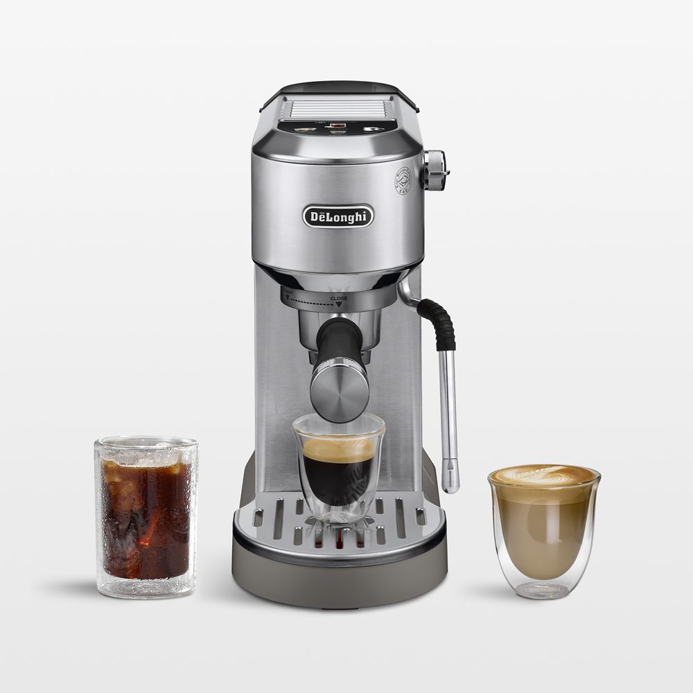 De'Longhi Dedica Duo Stainless Steel Espresso Machine