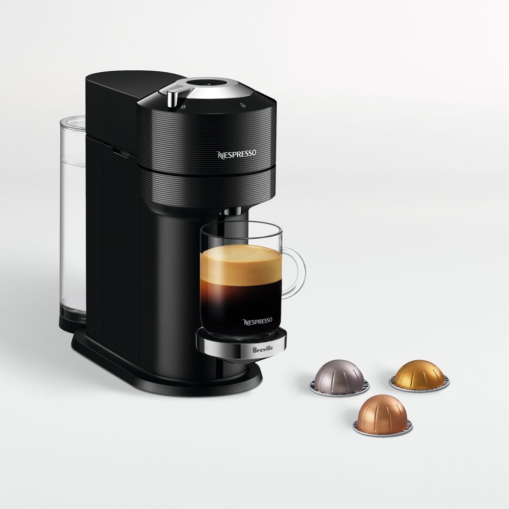 Nespresso by Breville Vertuo Next Premium Coffee and Espresso Machine in Classic Black