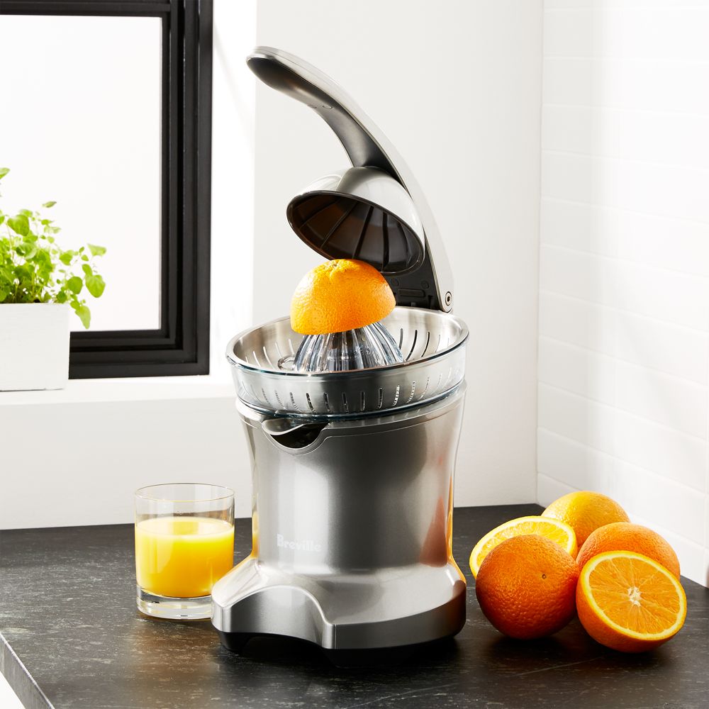 Breville Silver Electric Citrus Press 