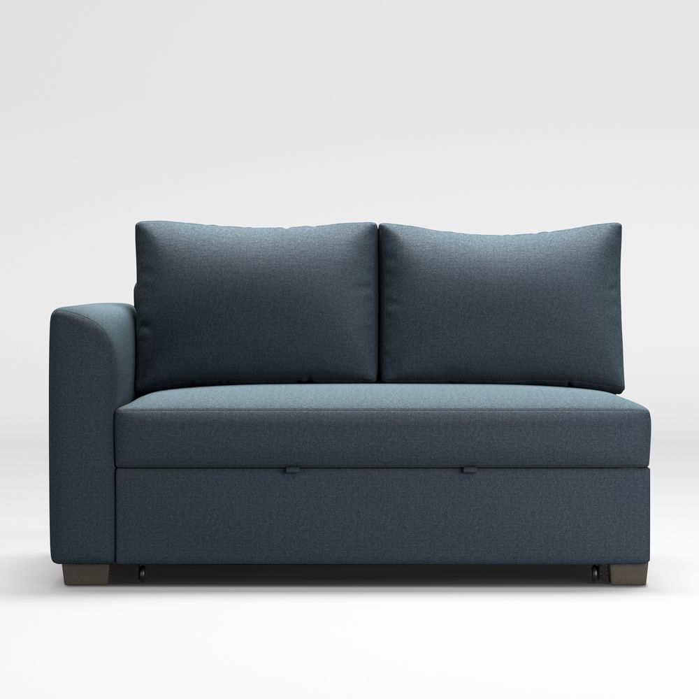 Bedford Left-Arm Trundle Sleeper Sofa Sectional Piece