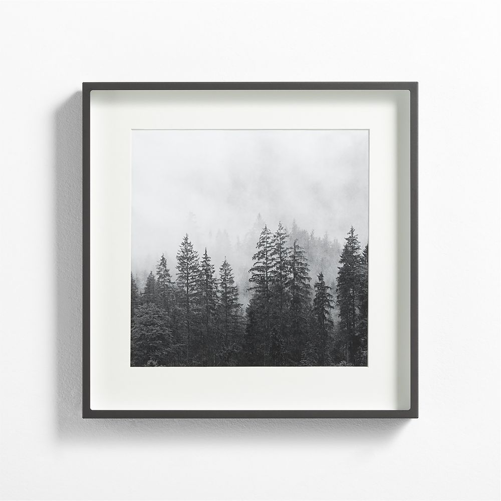 Brushed Black 11x11 Picture Frame