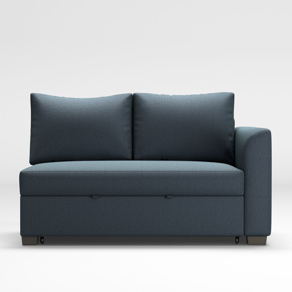Bedford Right-Arm Trundle Sleeper Sofa Sectional Piece