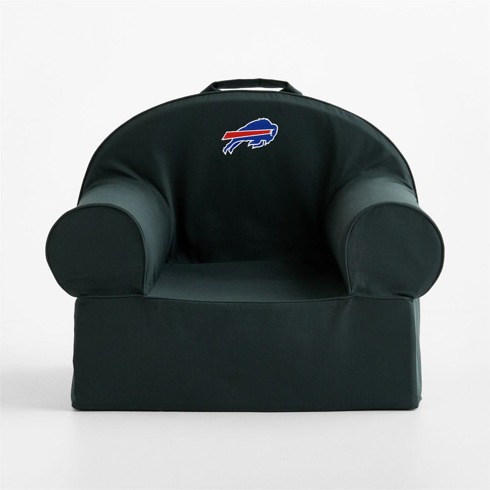 NFL Buffalo Bills Large Spruce Green Organic Cotton Kids Lounge Nod Chair