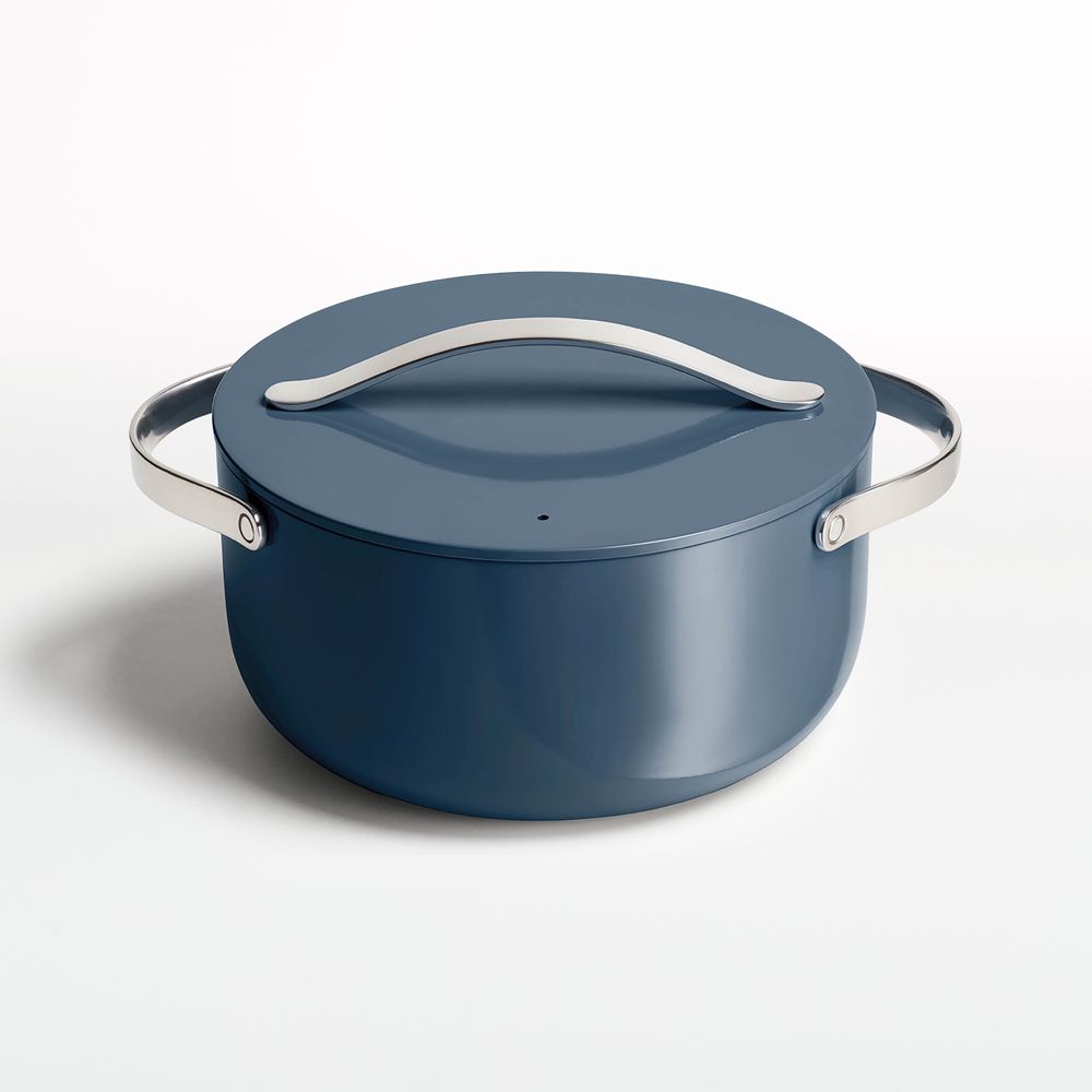 Caraway 6.5-Qt. Navy Ceramic Nonstick Dutch Oven