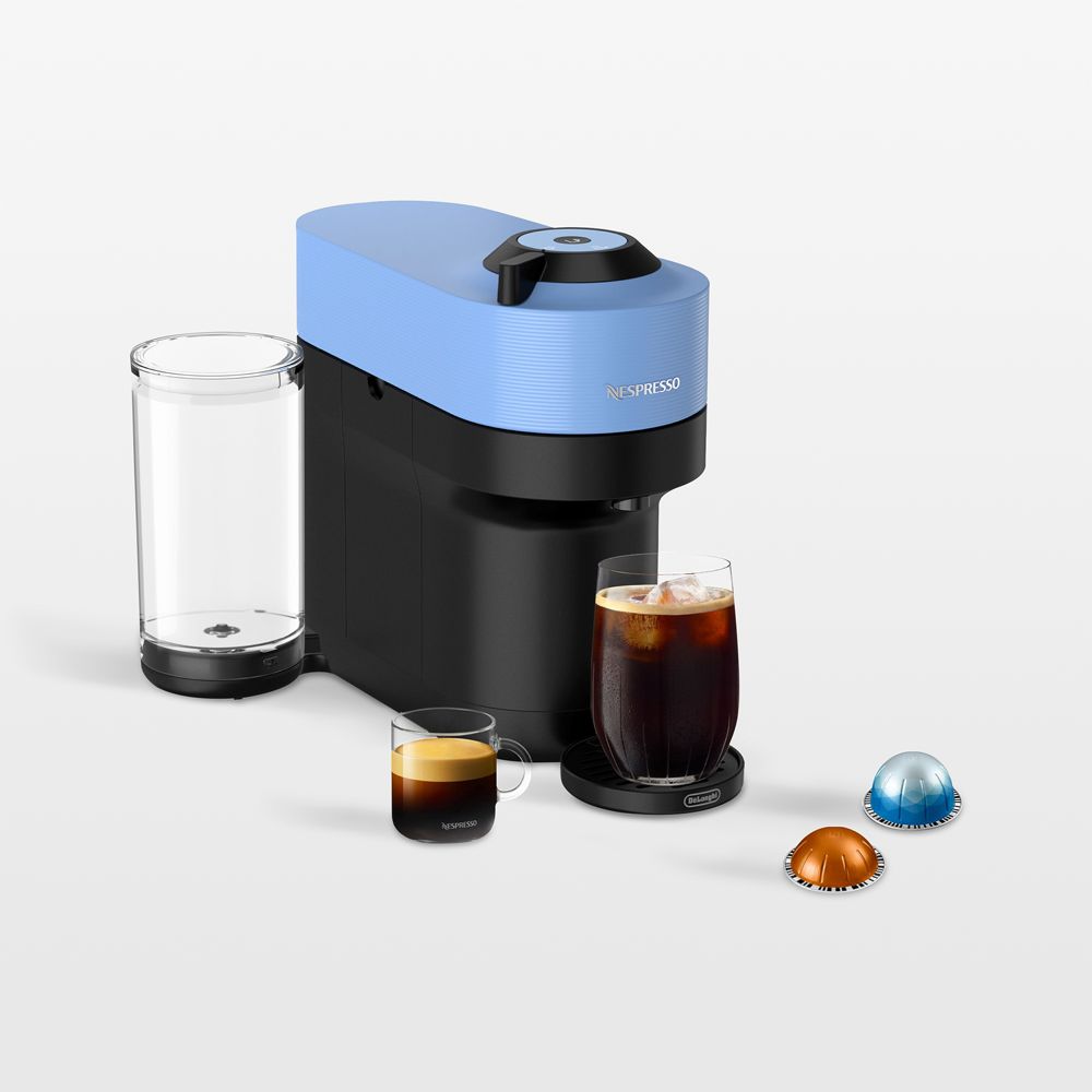 Nespresso by De'Longhi Vertuo Pop+ Pacific Blue Espresso Machine