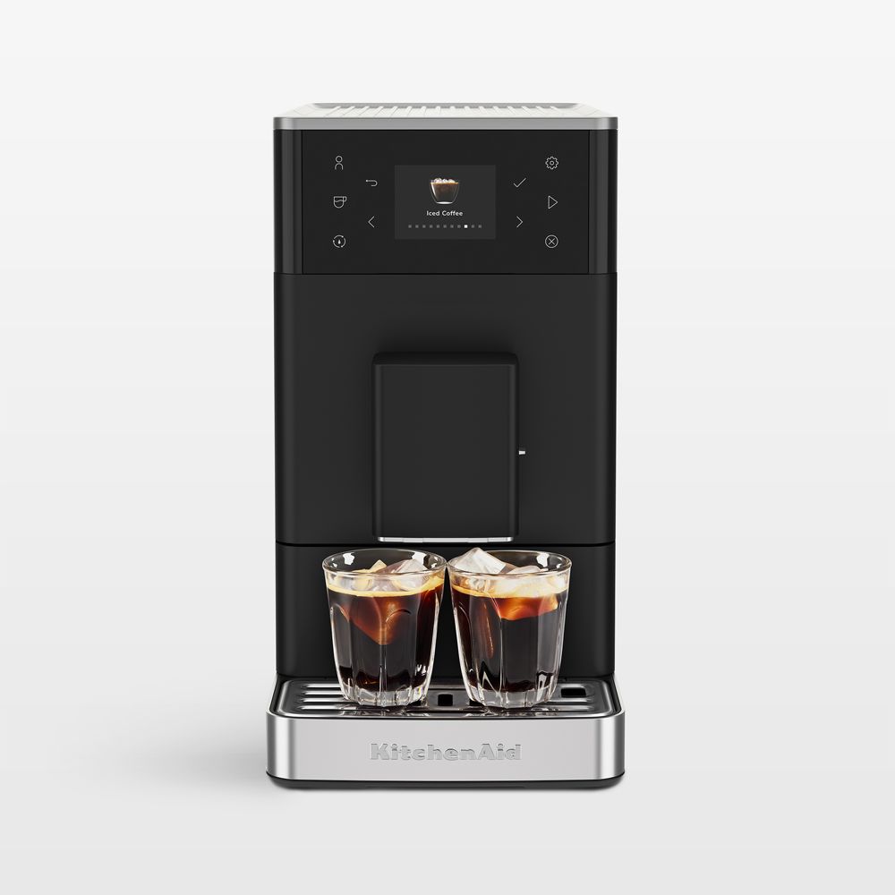 KitchenAid KF3 Fully Automatic Espresso Machine in Matte Black