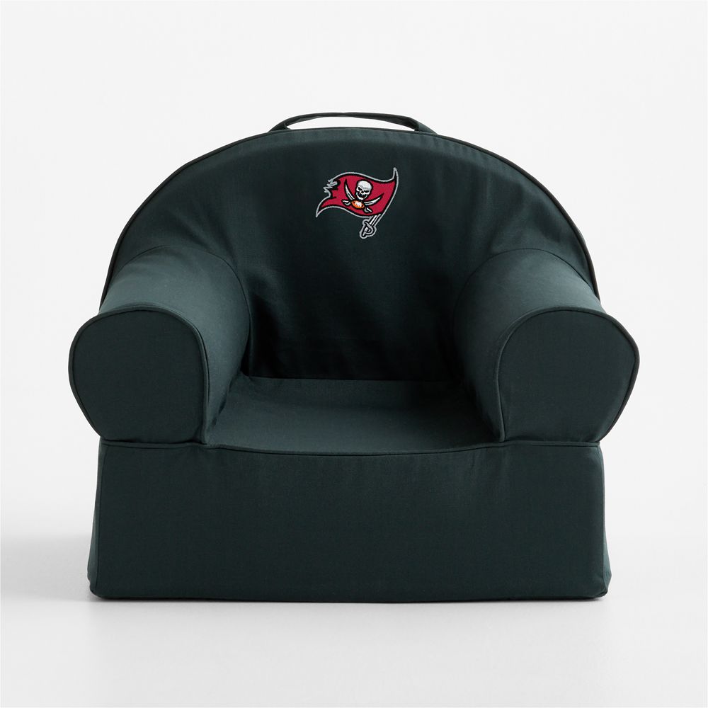 NFL Tampa Bay Buccaneers Small Spruce Green Organic Cotton Kids Lounge Nod Chair