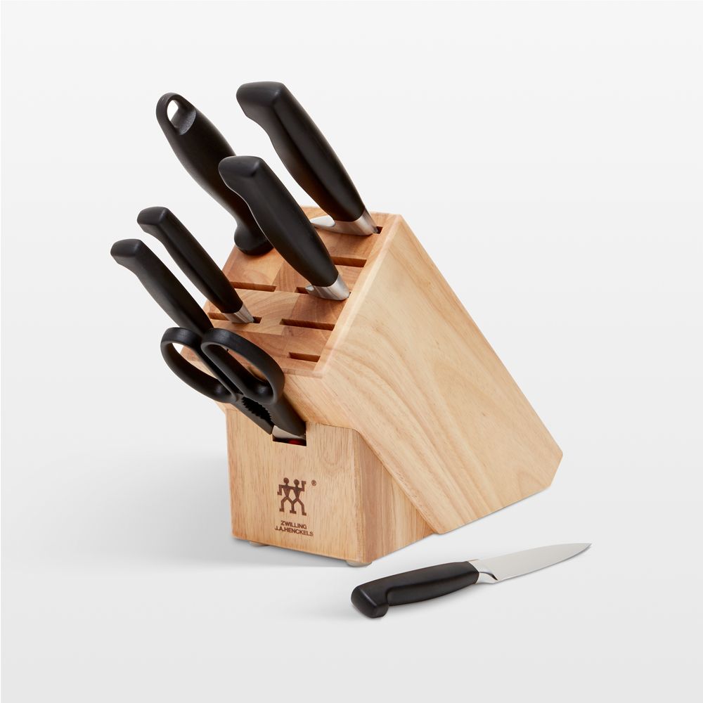 ZWILLING Four Star 8-Piece Birch Knife Block Set
