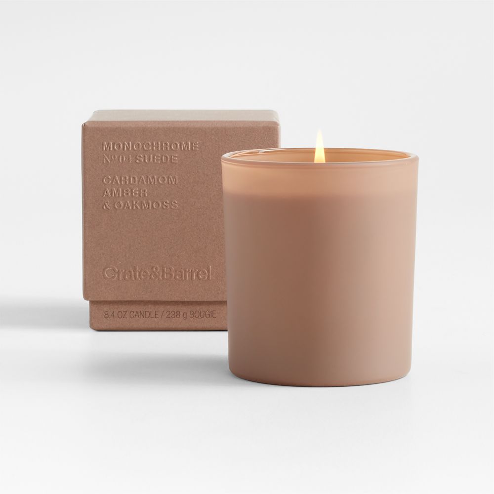 Monochrome No. 4 Suede Scent Collection- Cardamom, Amber and Oakmoss