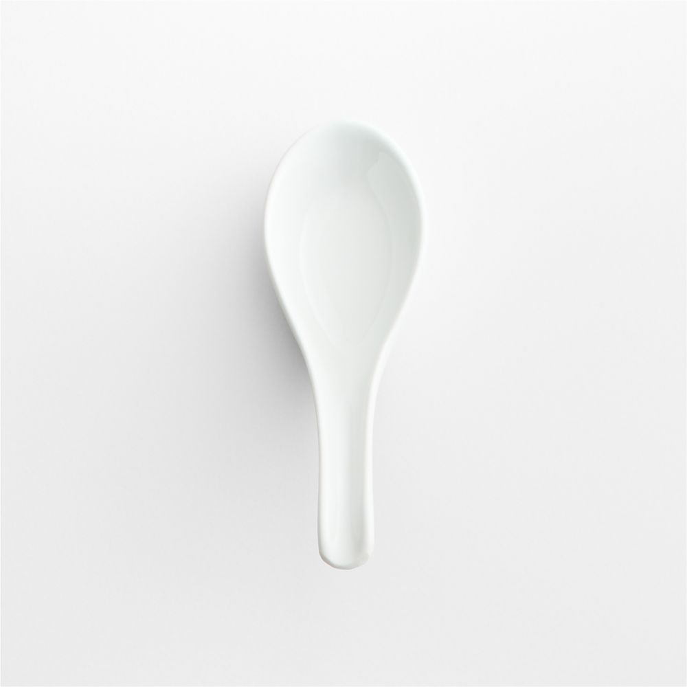 Porcelain Soup Spoon