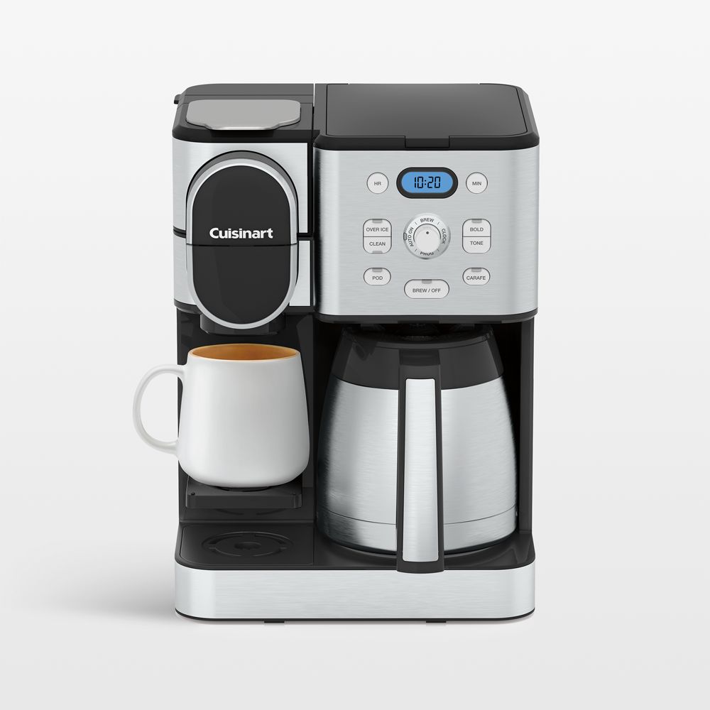 Cuisinart 10-Cup Thermal Drip & Single-Serve Coffee Maker